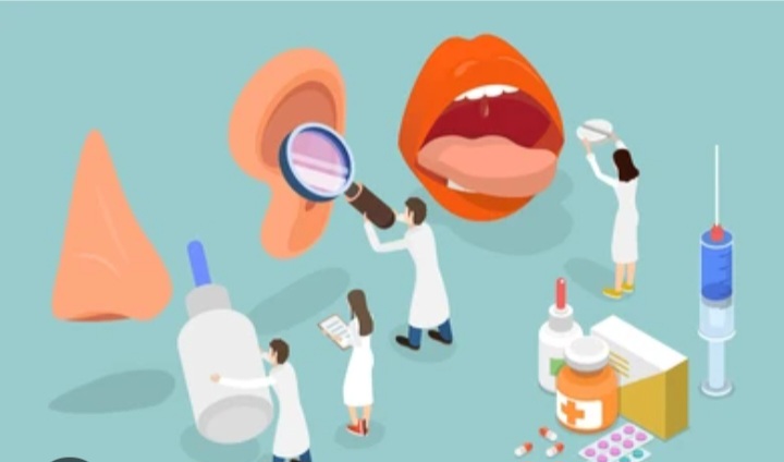 EYE,NOSE AND THROAT